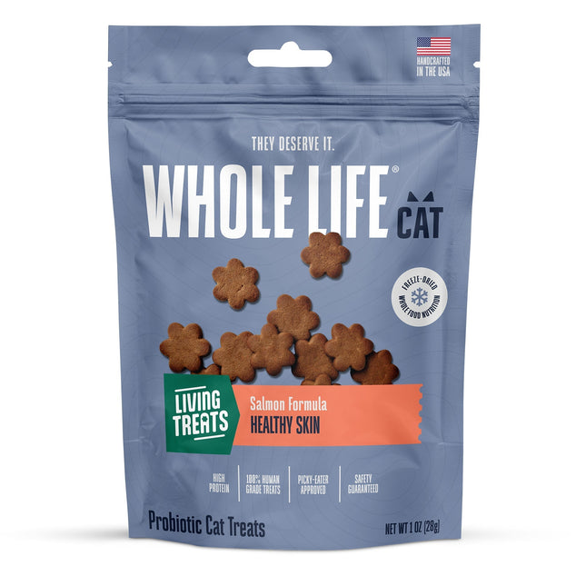 Living Treats – Healthy Skin Probiotic Snack For Cats