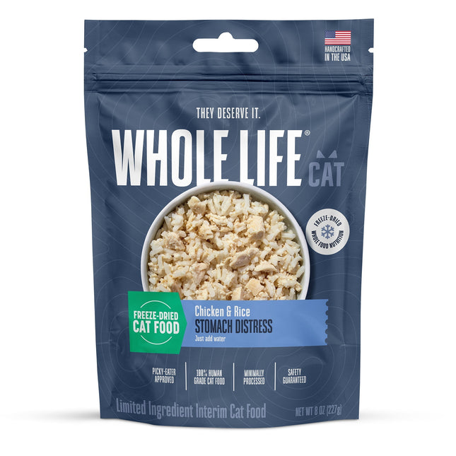 Nature’s Remedy Chicken & Rice for Cats.  Human-Grade Interim Diet for Stomach Upset - Made in Our Own Kitchens