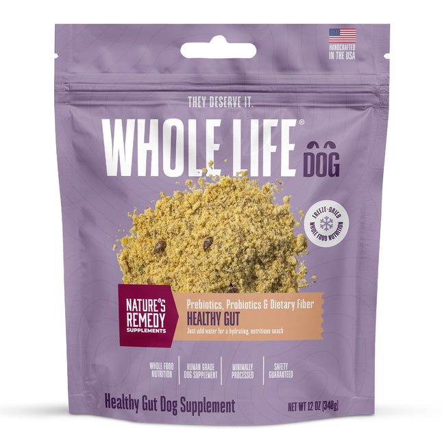 Nature’s Remedy Healthy Gut & Digestive Support.  Human-Grade, Grain-Free, Whole Food Supplement for Dogs - Made in Our Own Kitchens