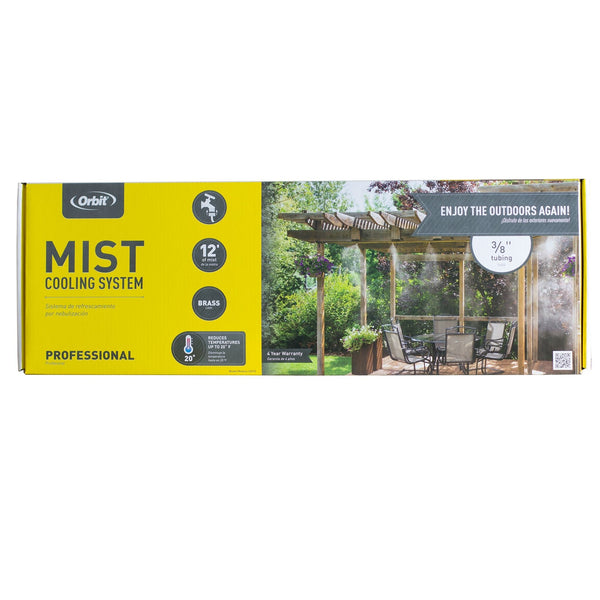 Professional 12 Ft. Brass Slip-Lok Mist Cooling System