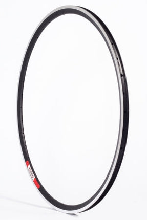 Velocity Fusion 700c Road Rim - Black-Silver