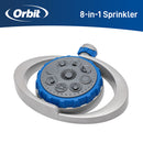 Orbit Metal 8-Pattern Turret Sprinkler