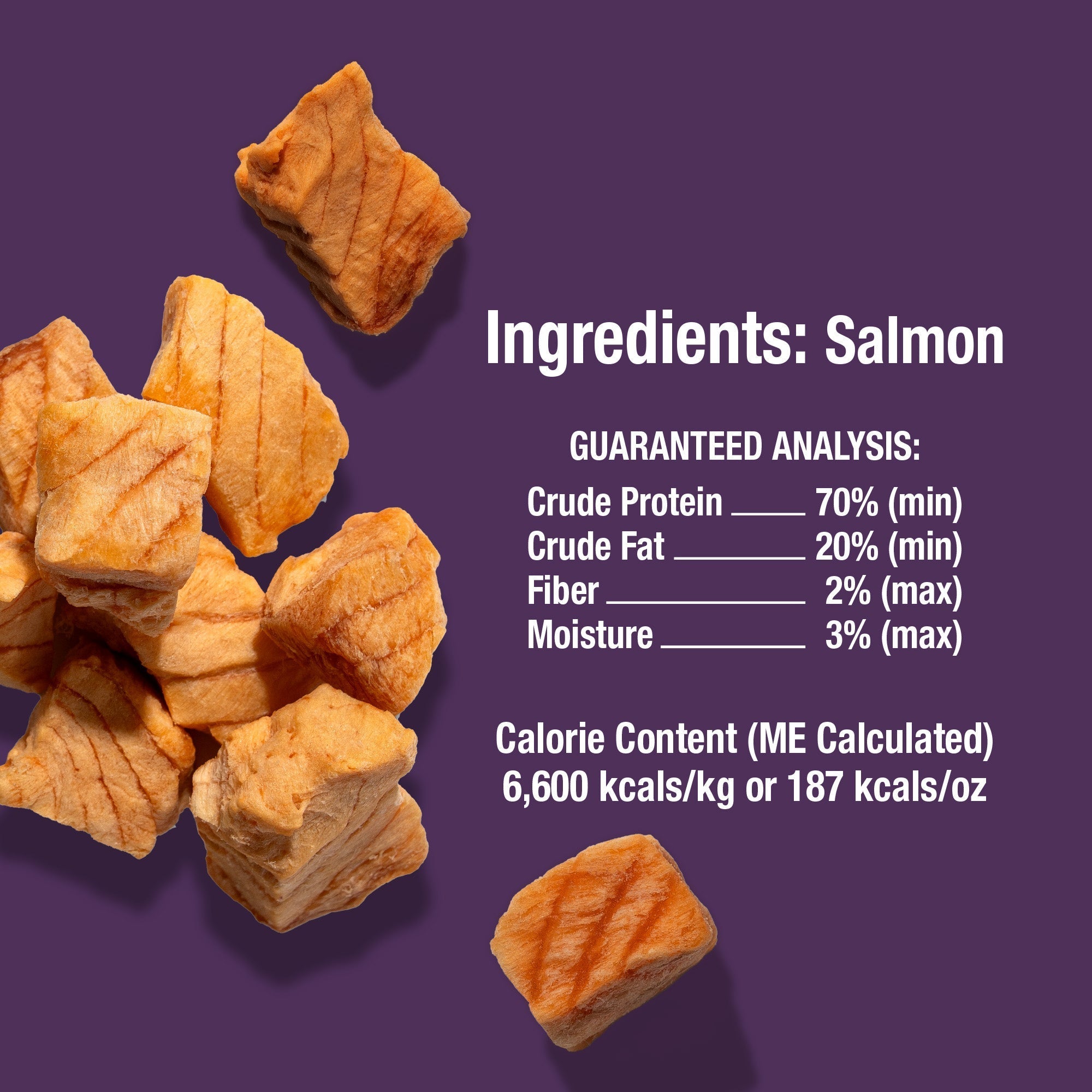 Just One Ingredient Salmon Treats For Dogs.  Human Grade and Grain Free - Made In Our Own Kitchen