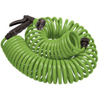 25-ft. Coil Hose with 8-Pattern Nozzle