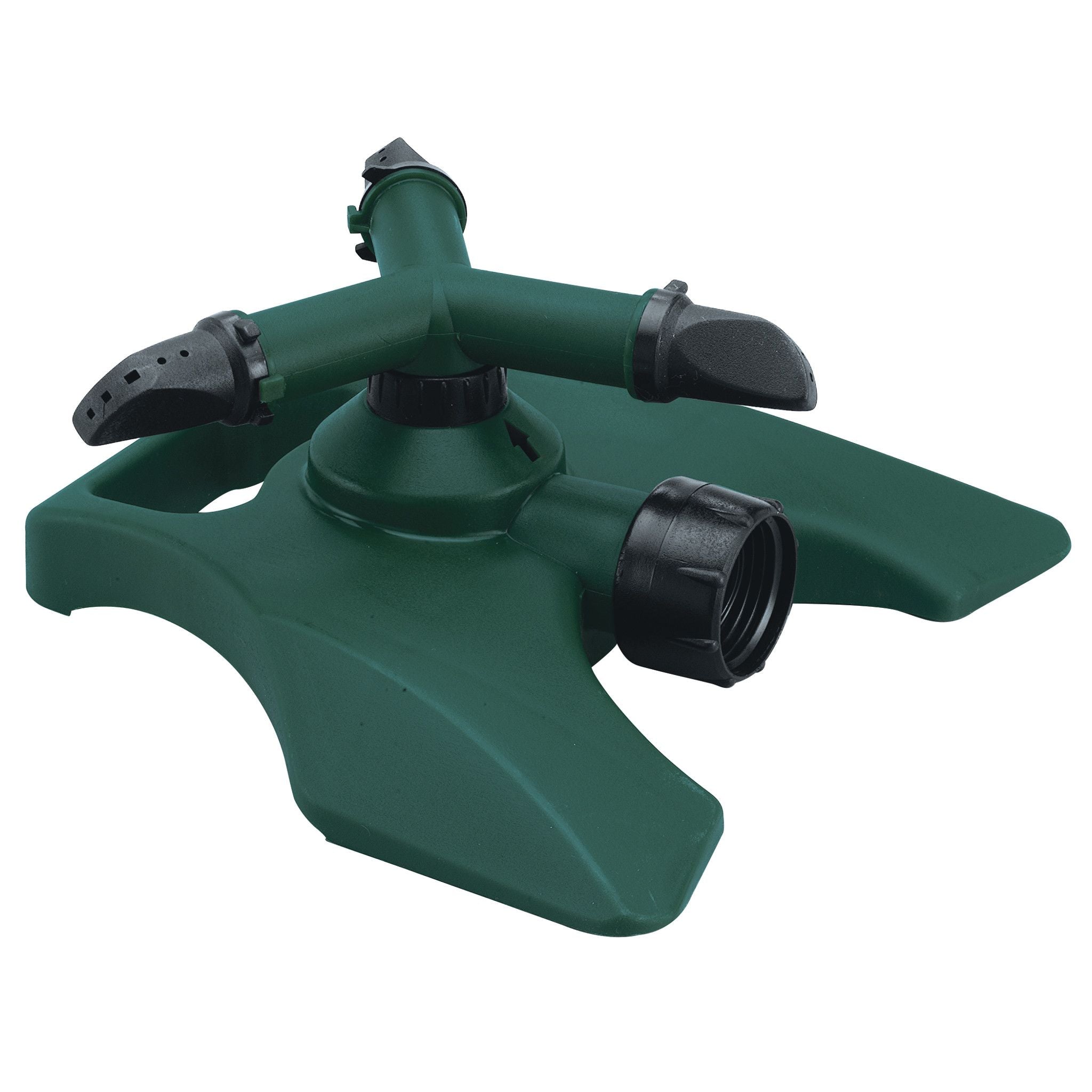 3-Arm Plastic Revolving Sprinkler on Plastic Base