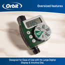 1 Outlet Programmable Hose Faucet Timer (2-Pack)
