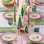 Make It Pop Dinner Plates - Set of 4 - Pink/Blue