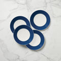 Make It Pop Accent Plates - Set of 4 - Navy/Green