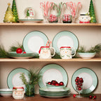 Make It Pop All-Purpose Bowls - Set of 4 - Green/Pink