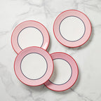 Make It Pop Dinner Plates - Set of 4 - Pink/Blue