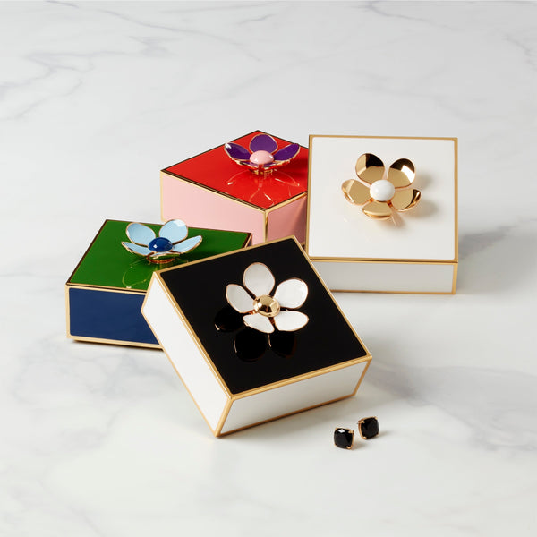 Make It Pop Floral Box - Black/White