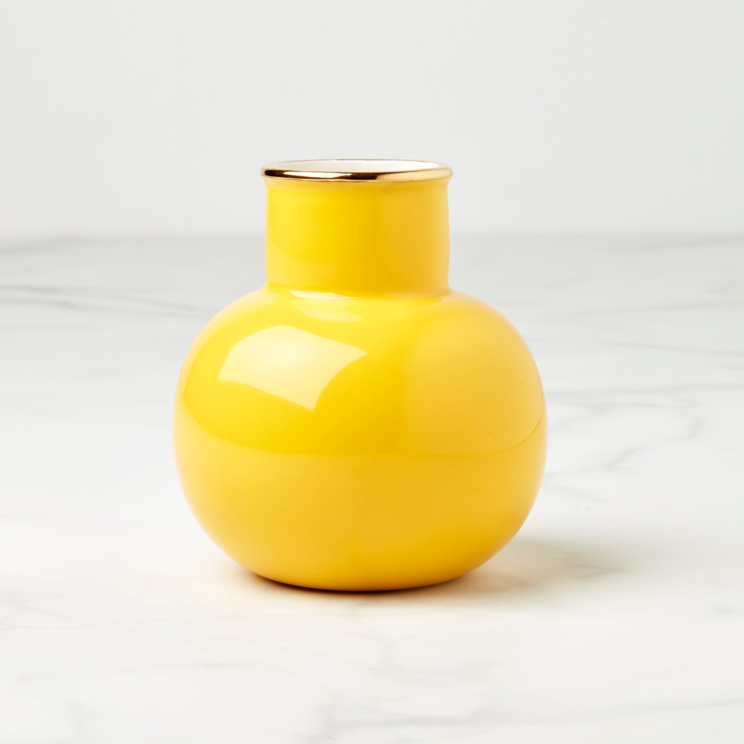 Make It Pop Small Vase Yellow