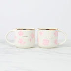 Spring Pansies Mugs - Set of 2