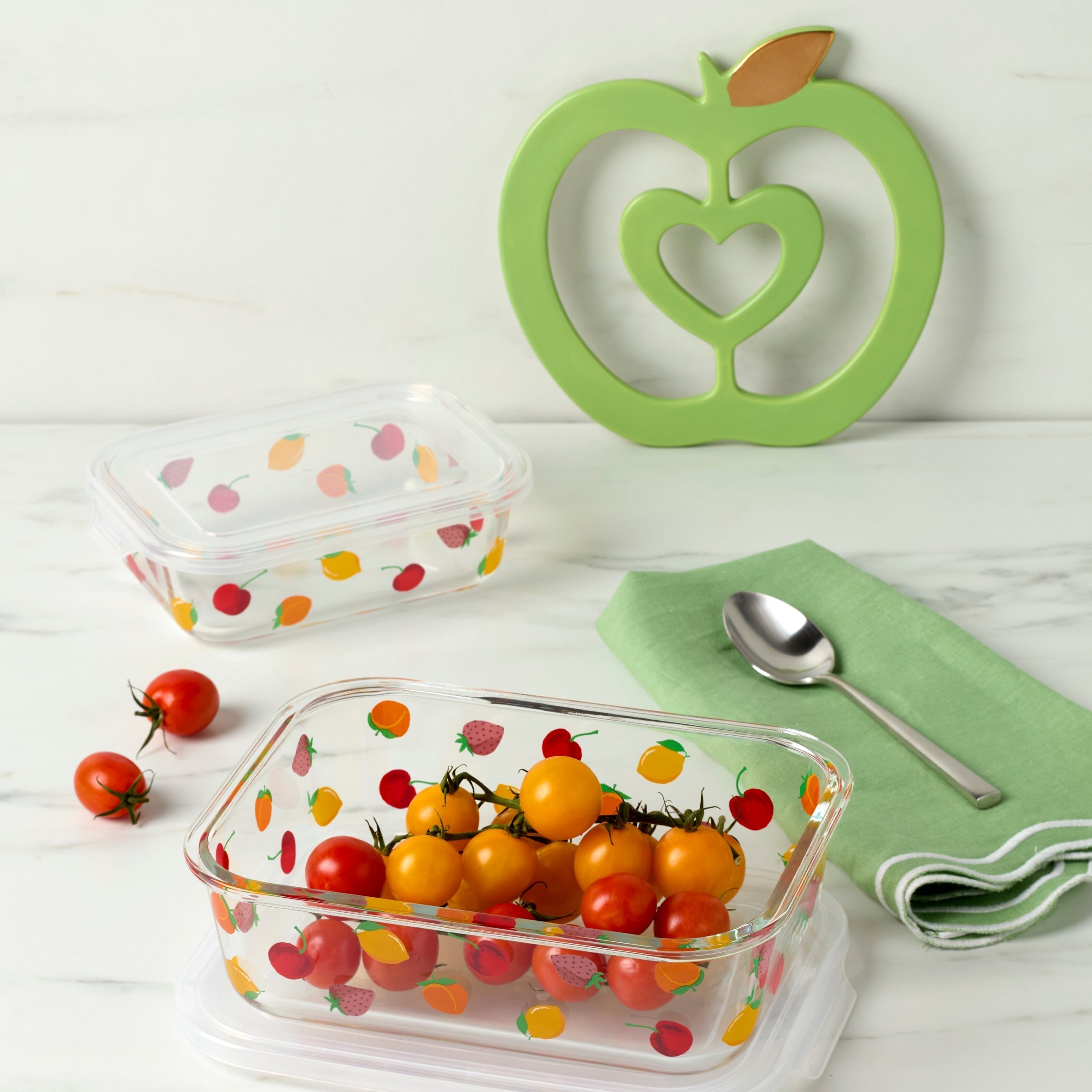 Tutti Fruity Apple Trivet
