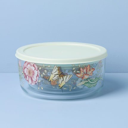 Butterfly Meadow Glass Containers - Set Of 4