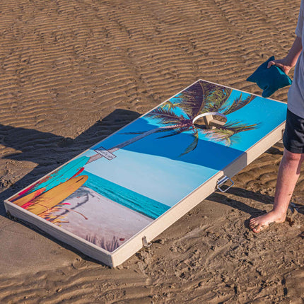 Amish Cornhole Game for Outdoors