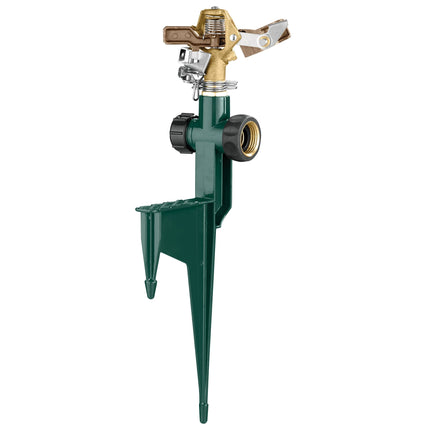 1/2-in. Brass Impact Sprinkler on Metal Step Spike