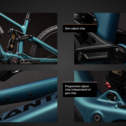 Santa Cruz Bullit Carbon MX - 70 Kit - Matt Teal Sparkle - 2026