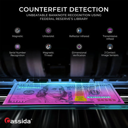 Cassida 9900R V2 Mixed Bill Counter