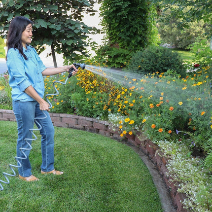 25-ft. Coil Hose with 8-Pattern Nozzle