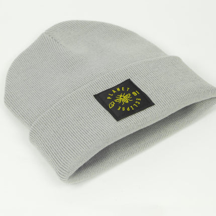 Eclipse Worker Roll Beanie Light Grey