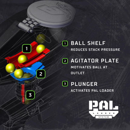 Eclipse PAL Loader Hi-Cap Black FS.50