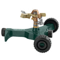 1/2-in. Brass Impact Sprinkler on Metal Wheel Base