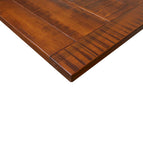 Rough Sawn Top w/ Bread Board Ends 2” Thick Edge