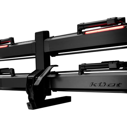 Kuat Piston Pro X LED Dual Ratchet Platform Rack with Kashima - 2 Bike - 2" - Galaxy Gray Galaxy Gray  