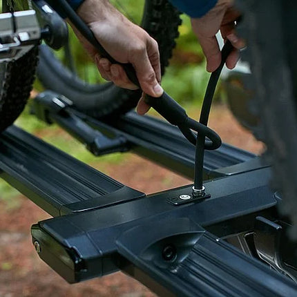 Kuat Piston Pro X LED Dual Ratchet Platform Rack with Kashima - 2 Bike - 2" - Galaxy Gray