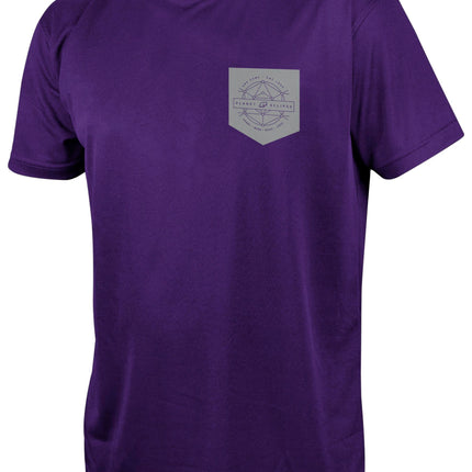 Eclipse Mens Zen T-Shirt Purple