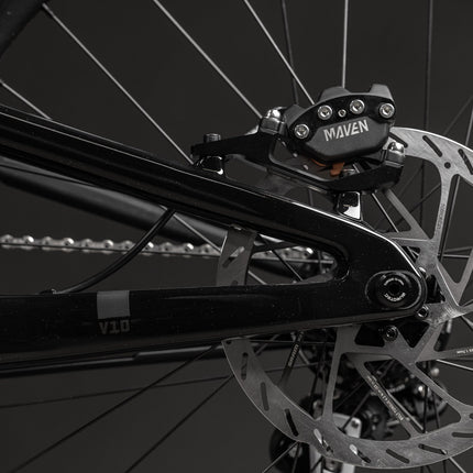Santa Cruz V10 CC 29 - DH S Kit - Gloss Black Sparkle - 2025