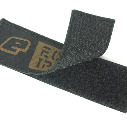 Eclipse Tactical Sword Woven Velcro Patch Black