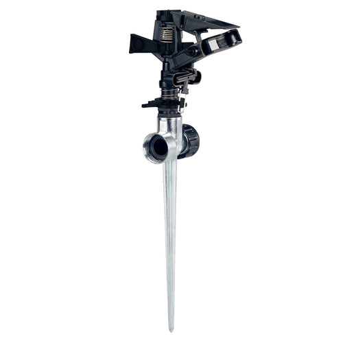 1/2-in. Plastic Impact Sprinkler on Zinc Spike