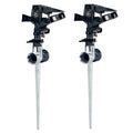 1/2-in. Plastic Impact Sprinkler on Zinc Spike, 2-pk