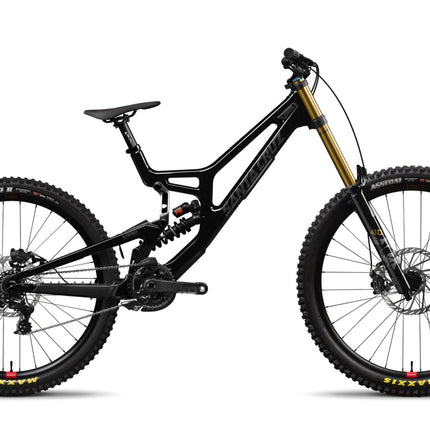 Santa Cruz V10 CC MX - DH X01 - Gloss Black Sparkle - 2025