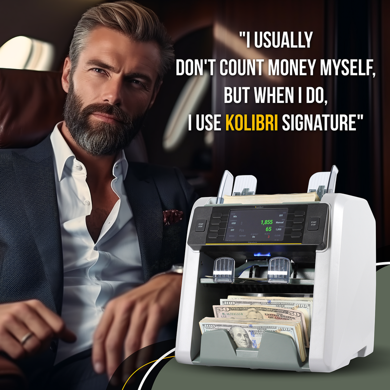 Kolibri Signature V2 Mixed Bill Counter