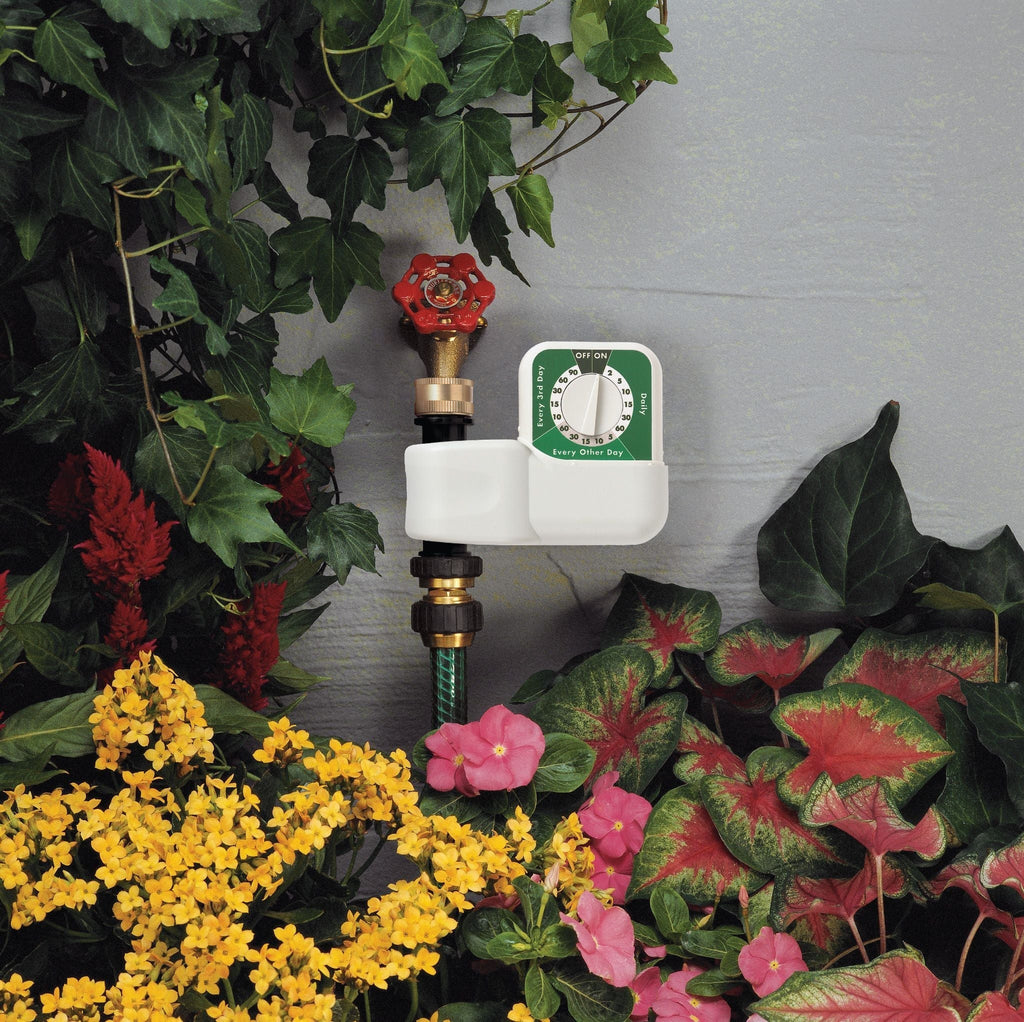 1-Outlet Automatic Single-Dial Hose Faucet Timer