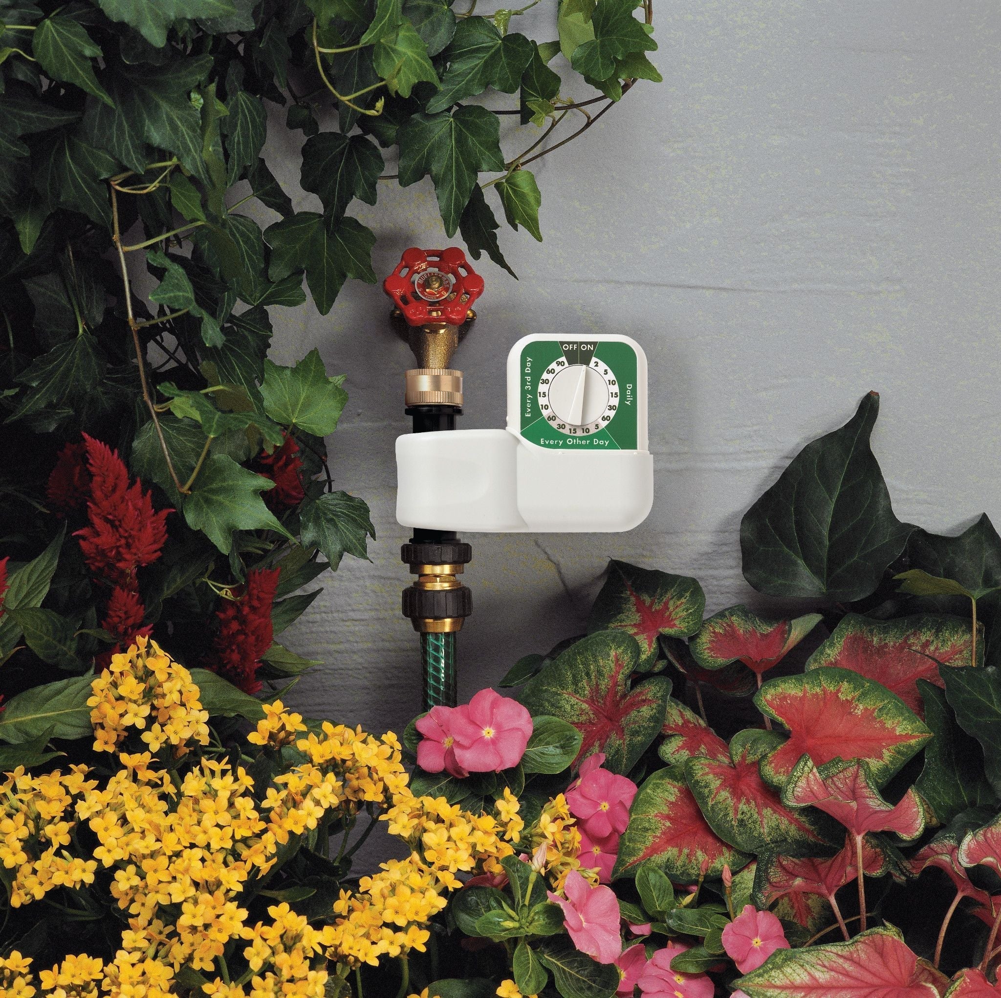 1-Outlet Automatic Single-Dial Hose Faucet Timer