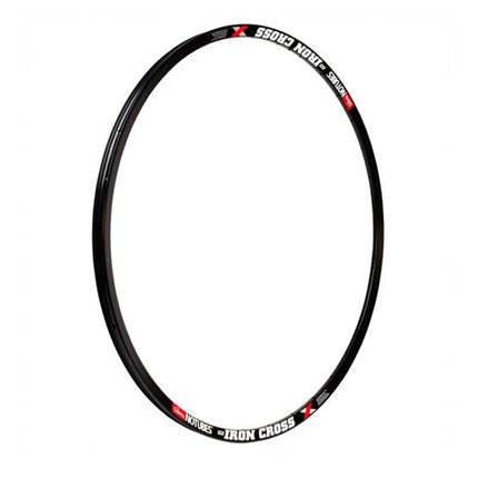 Stans No Tubes ZTR Iron 700c Cross Disc Road Rim - 32h - Black Black  