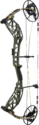Adapt 2 HP hunting Compound Bow in color Throwback Green on a transparent background from Bear Archery
