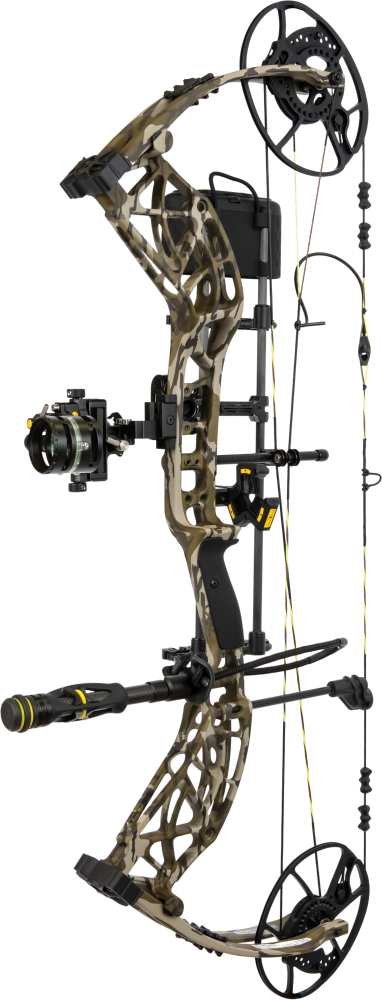 Bear Adapt 2 HP RTH+ in color Mossy Oak Bottomland on a transparent background.