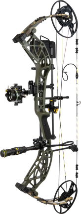 Full view of the Bear Adapt 2 HP RTH+ on a transparent background in color Throwback Green.
