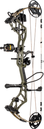 DeerMom Women's Compound Bow from Bear Archery on a transparent background.
