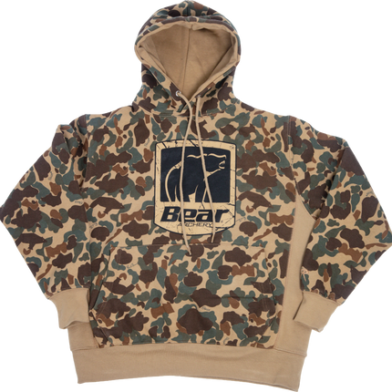 Fred Bear Camo Bear Sheild Hoodie