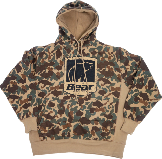 Fred Bear Camo Bear Sheild Hoodie