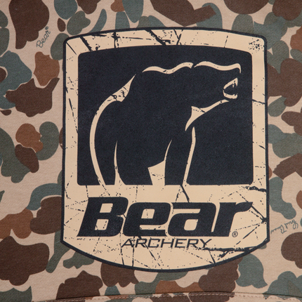 Fred Bear Camo Bear Shield Hoodie