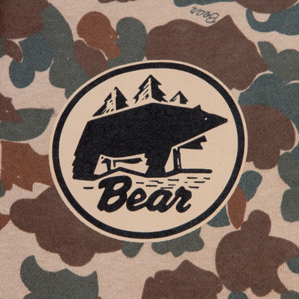 Fred Bear Camo Coin Print Hoodie