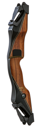 The Fred Bear Take Down Hammer Grip is available in both A and B length risers. Suitable for both recurve and longbow limbs for the traditional archer. 