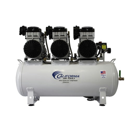 California Air Tools 6 HP 20 Gallon Ultra Quiet and Oil-Free Stationary Air Compressor with Auto Drain Valve